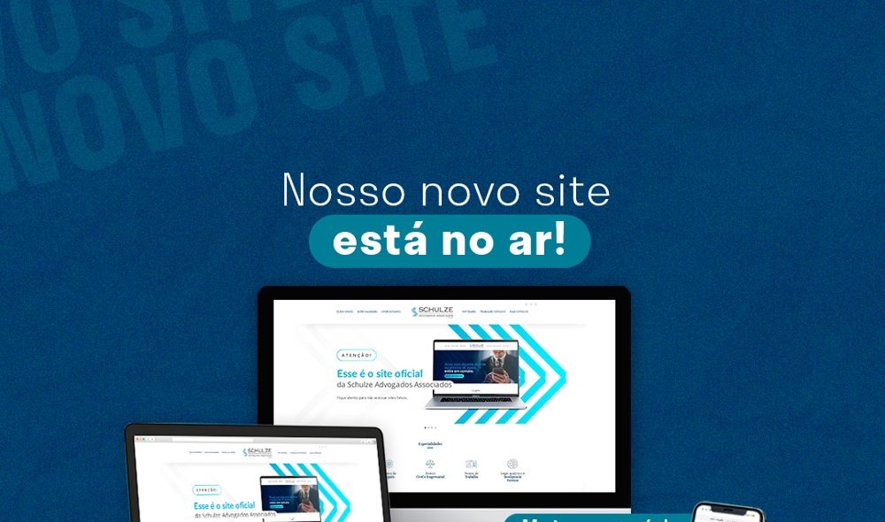 Novo site da Schulze