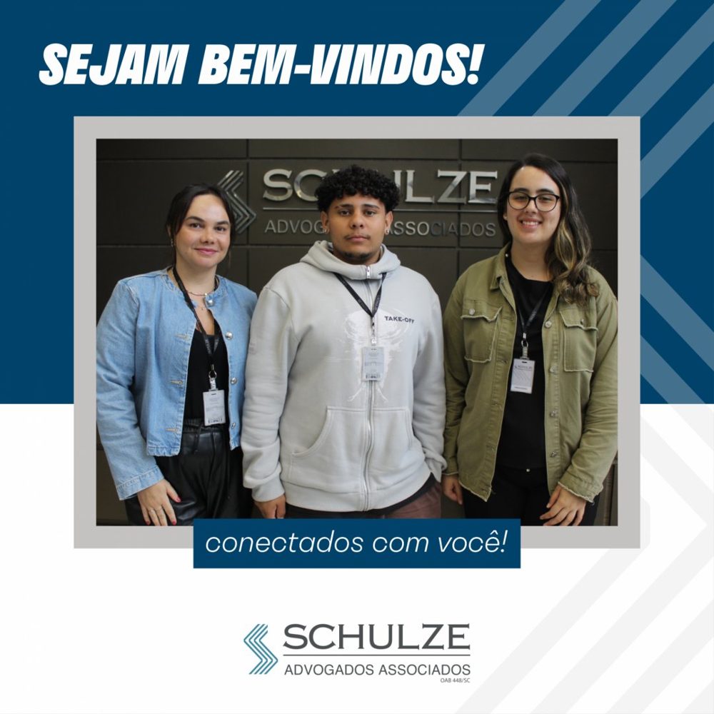 Novos integrantes do time Schulze