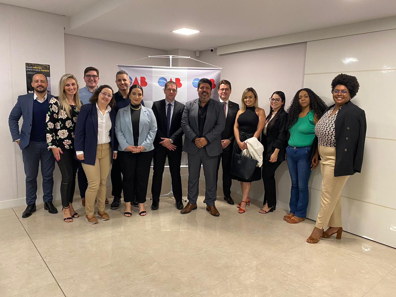 Visita à OAB de Joinville/SC